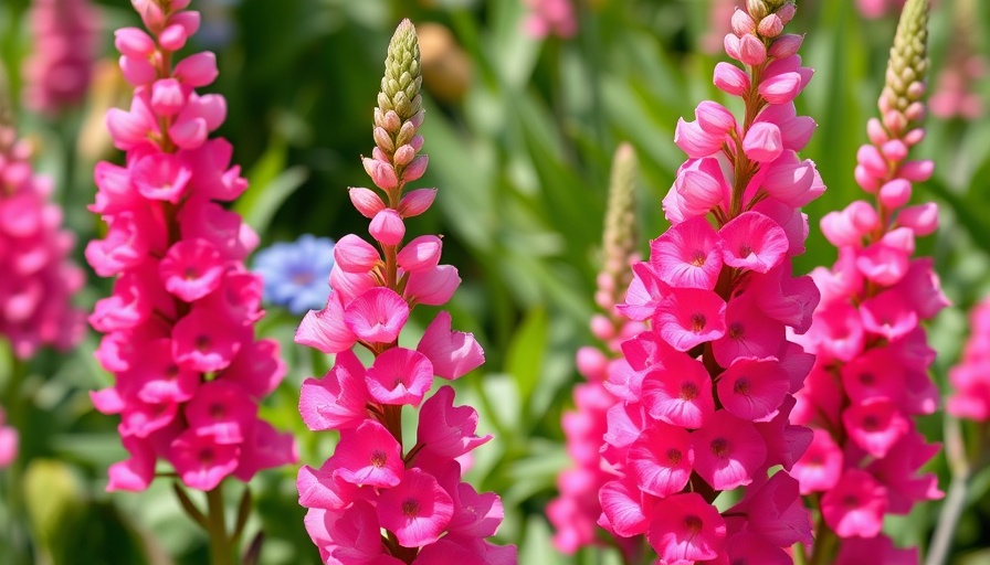 Vibrant snapdragons blooming in a garden, how to grow snapdragon flowers.