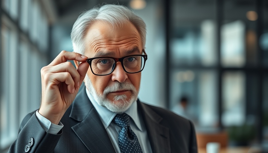 Distinguished man in office adjusting glasses, Bessent Economic Insights