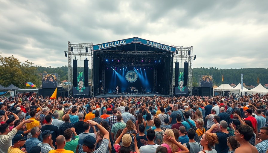 Massive crowd at Outside Lands festival enjoying live music.