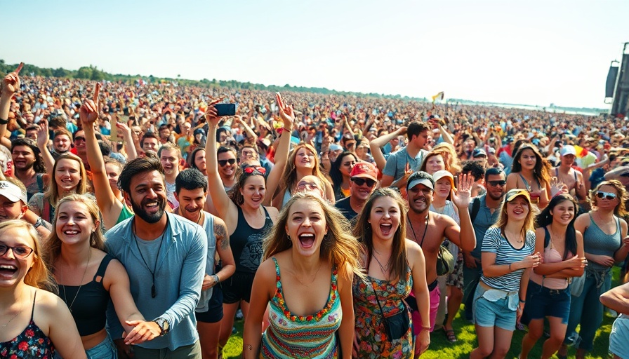 Crowd enjoying Outside Lands Music Festival 2025 Lineup.