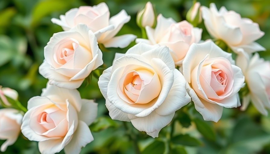 Exquisite watercolor of white roses in art gallery, Art Exhibitions and Gallery Openings.