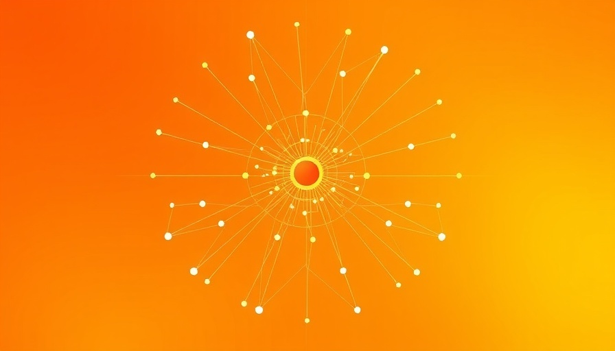 Abstract network design illustrating AI-powered web search API.