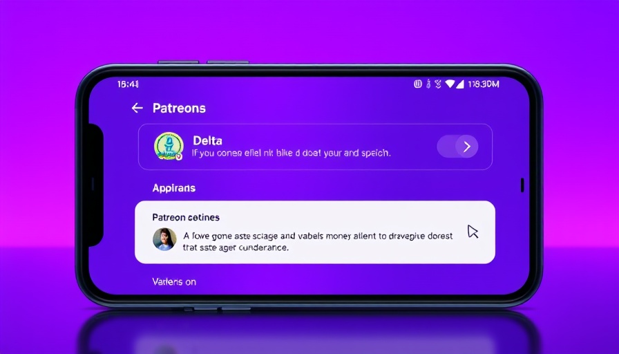 Delta game emulator settings and monetization options displayed on phones