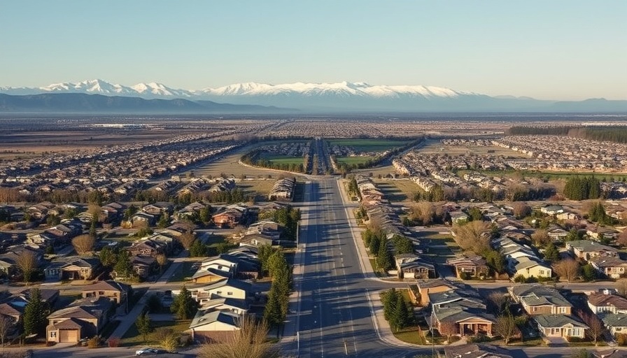 Aerial view of Meridian ID, ideal for bucket list exploration.