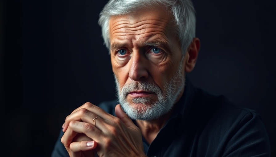 Serious older man deep in thought related to Stock Market Stagnation Trade Talks with China.