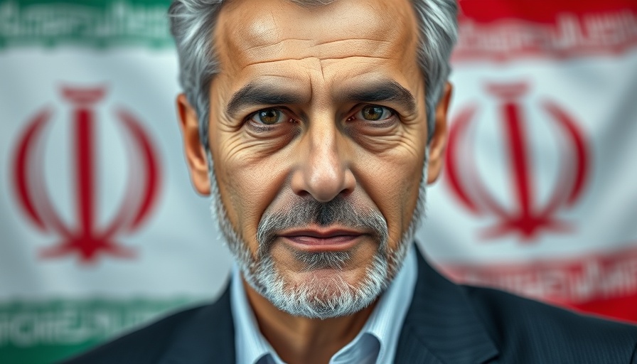 Iranian war veteran during nuclear negotiations portrait.