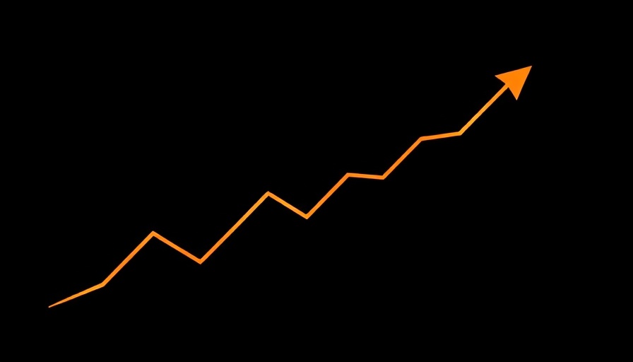 Minimalist investing trend line graphic representing Faraday Future investor updates.