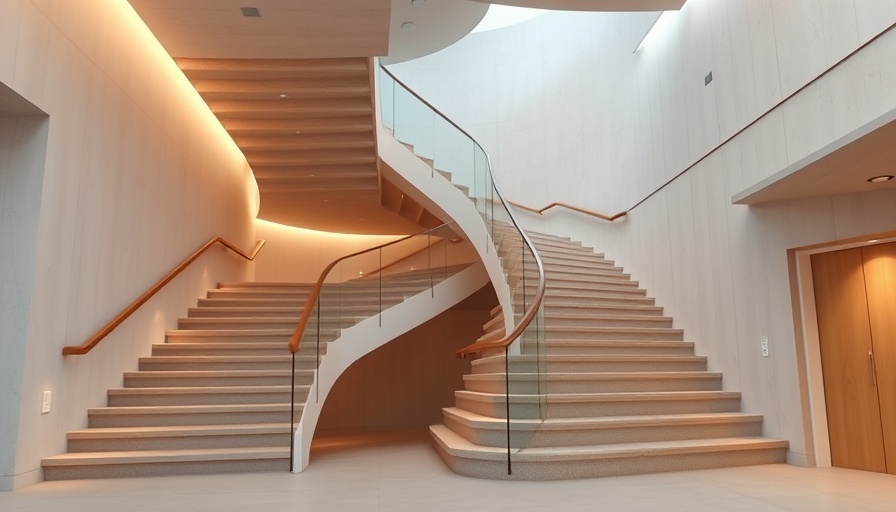 Modern staircase design ideas with sleek minimalist style.