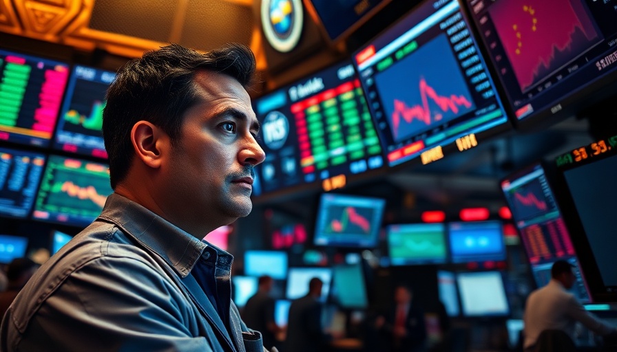 Trader analyses US-China Tariff Reprieve news on multiple screens.
