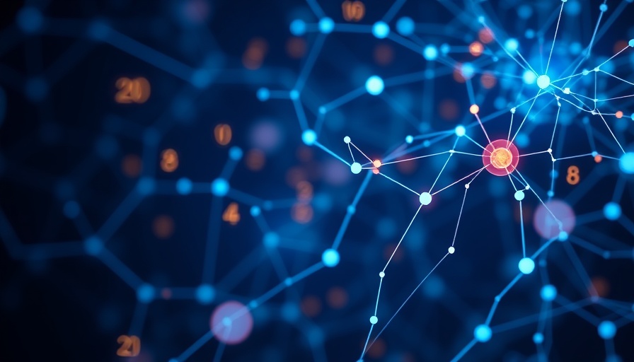 Futuristic neural network illustrating improvements in reasoning AI models