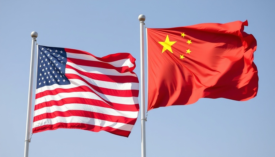 US and China flags representing international relations, insider trading Coherent Corp.