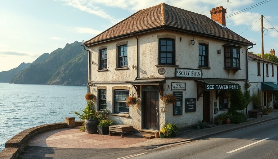 Marshall Tavern restoration project by the sea
