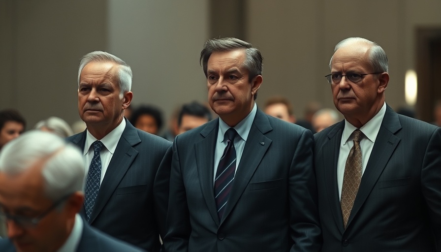 Prominent leaders in formal suits discussing China Latin America relations