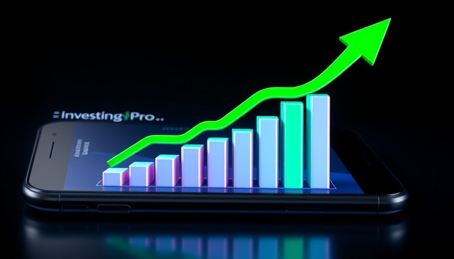 Stock market news visualization with S&P 500 graph