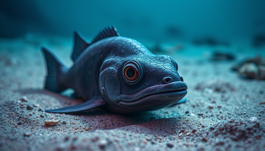 Deep-sea fish highlighting Trump's deep-sea mining push impact.