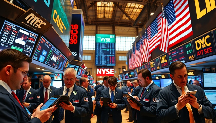 Wall Street rebound scene with traders analyzing stock data.