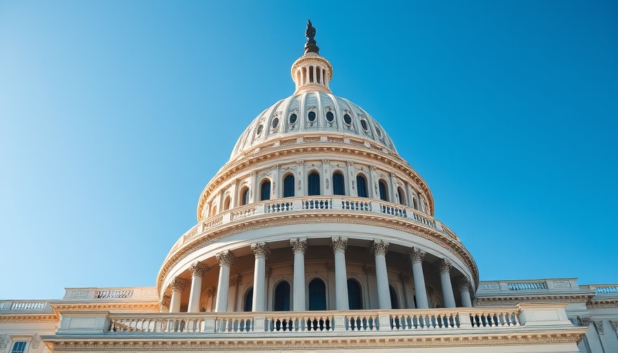 US Capitol building symbolizing stablecoin legislation risks