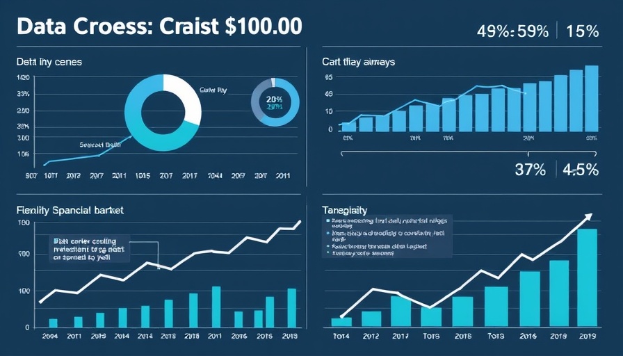 Data center cooling technology investment growth forecast infographic.