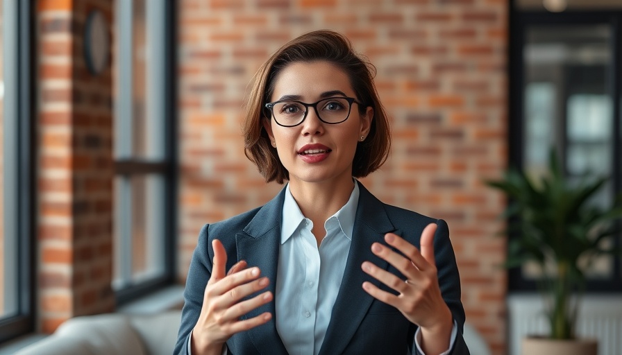 Professional in modern office discussing $1 billion acquisition value startup.