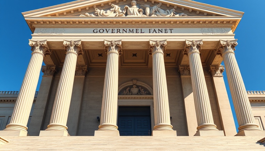 US Treasury Department building, US credit rating downgrade business impact.