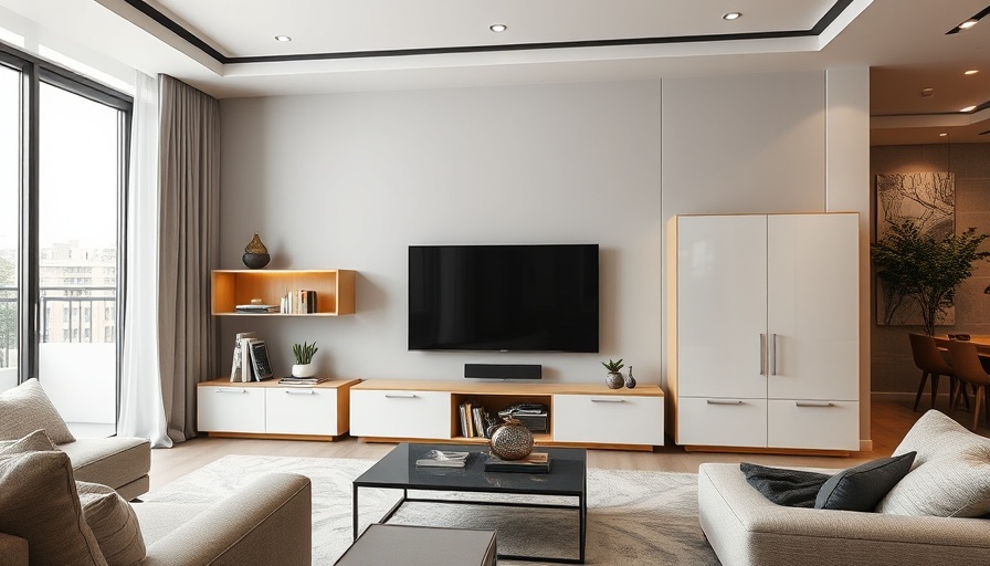 Modern TV cabinet designs in stylish living rooms with elegant decor.