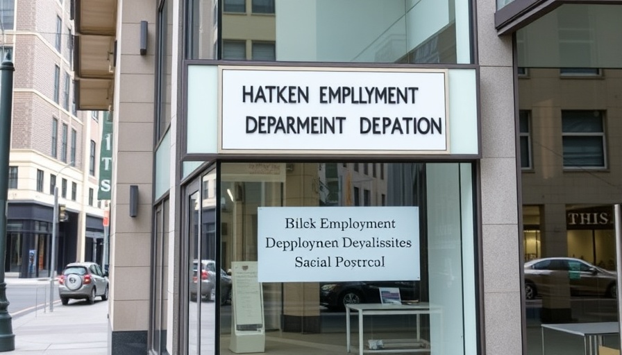 Marin unemployment rate location at Employment Development Department building.