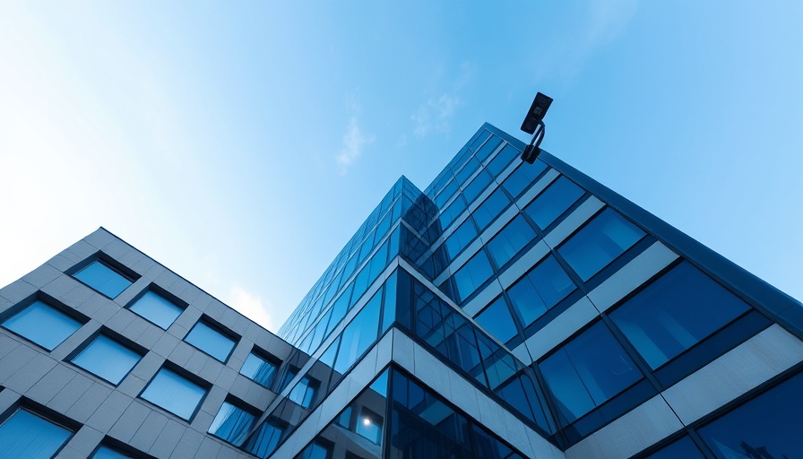 Modern office building representing private capital growth opportunities