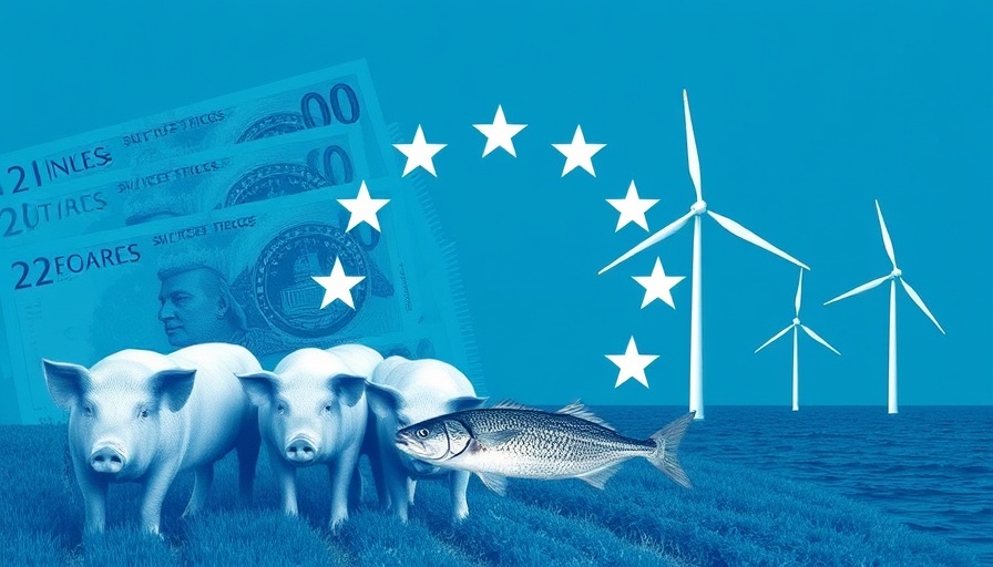 Symbolic UK economy sectors with EU stars, post-Brexit reset deal concept.