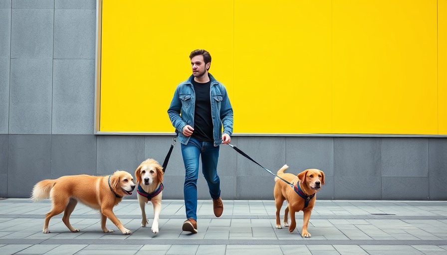 Two individuals walking dogs outside Petz store, illustrating Petz Cobasi merger impact.