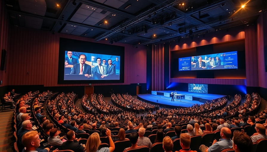 TechCrunch Sessions AI audience in large auditorium