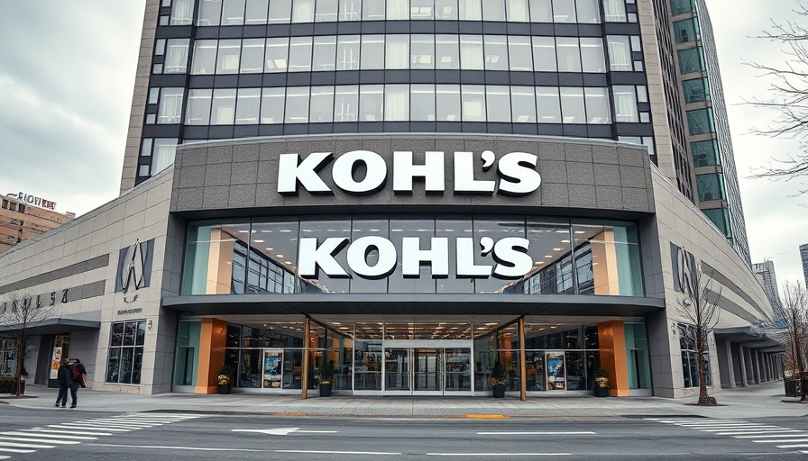 Kohl's storefront, illustrating CEO firing context.