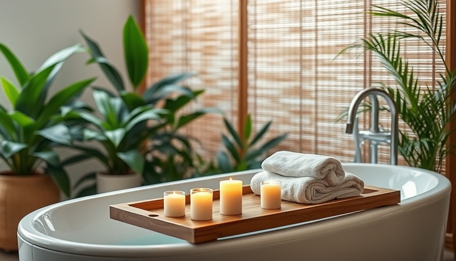 Transforming your bathroom into a spa with serene bathtub setup.