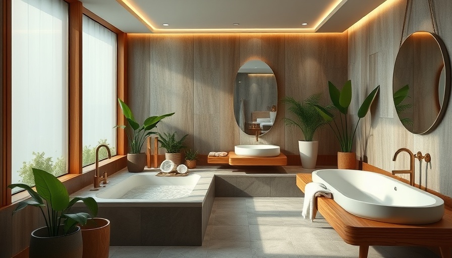 Luxurious bathroom spa experience with elegant setup and calming ambiance.