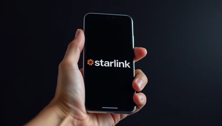 South Africa empowerment law changes for Starlink seen on smartphone.
