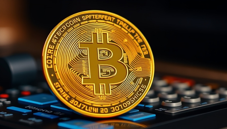 Golden Bitcoin close-up signifying crypto security risks.