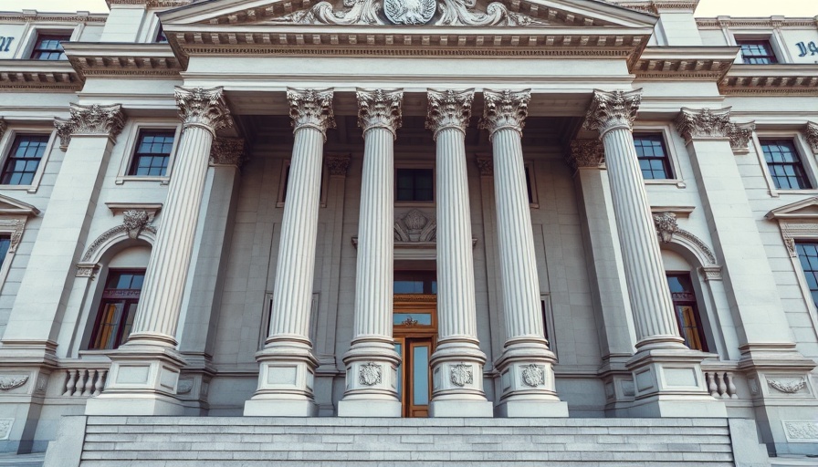 Majestic bank columns representing Chapter 7 Bankruptcy Eligibility