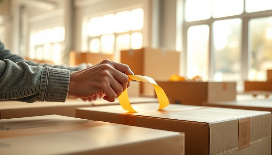 Efficient packing for moving, showing money-saving moving tips.