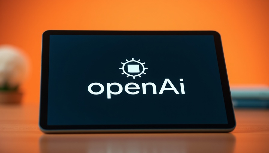 Close-up of OpenAI logo on tablet for 'Sign in with ChatGPT for apps'.
