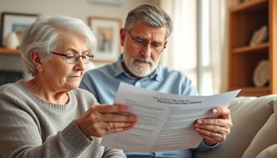 Elderly couple reviewing documents about investing in private assets for retirement accounts.