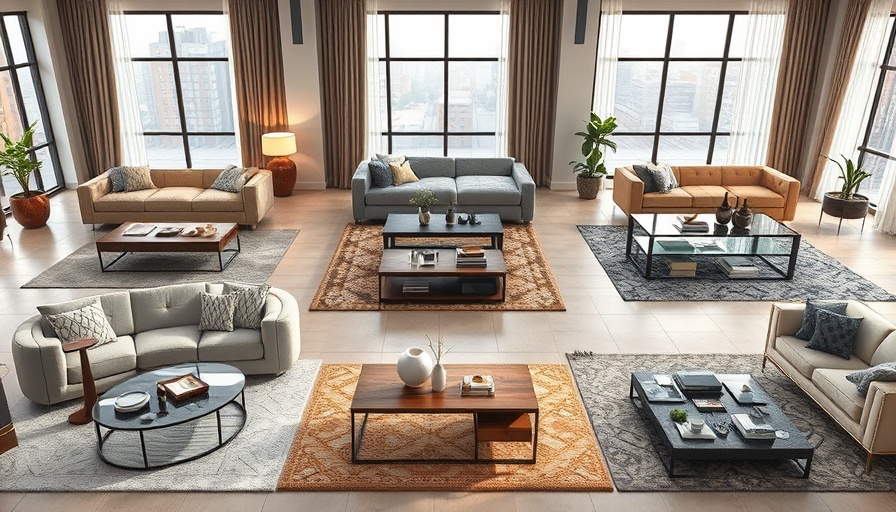 Modern coffee table design ideas in stylish living rooms.