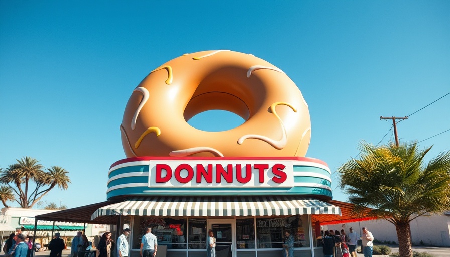 Iconic donut shop in Inglewood, summer favorites