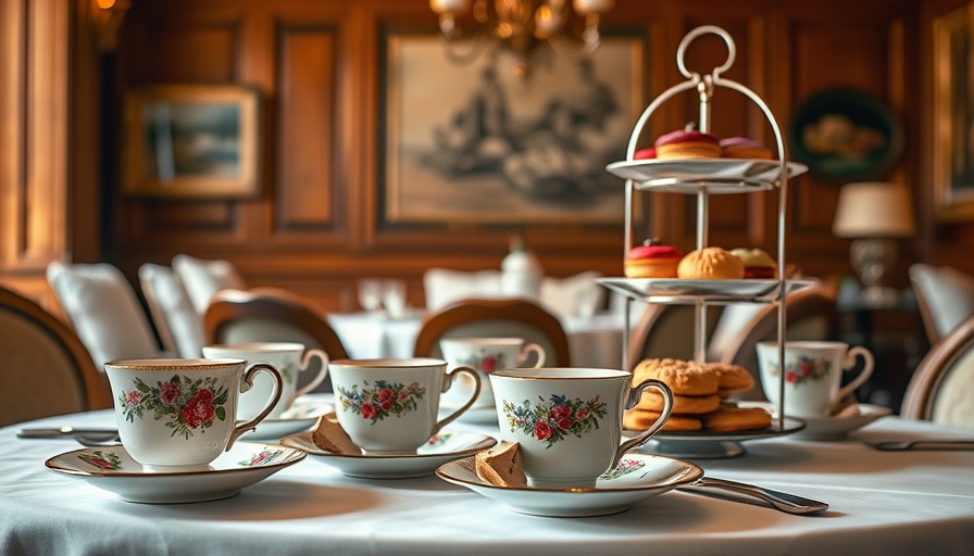 Elegant table setup for Marin County community events featuring fine china.