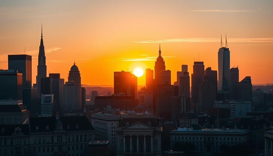 Philadelphia skyline symbolizing pros and cons of living in Pennsylvania.