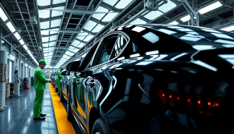 Car manufacturing line highlighting Trump tariff ruling implications.