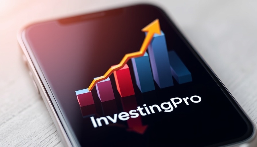 3D graph depicting India GDP growth with InvestingPro, futuristic design.