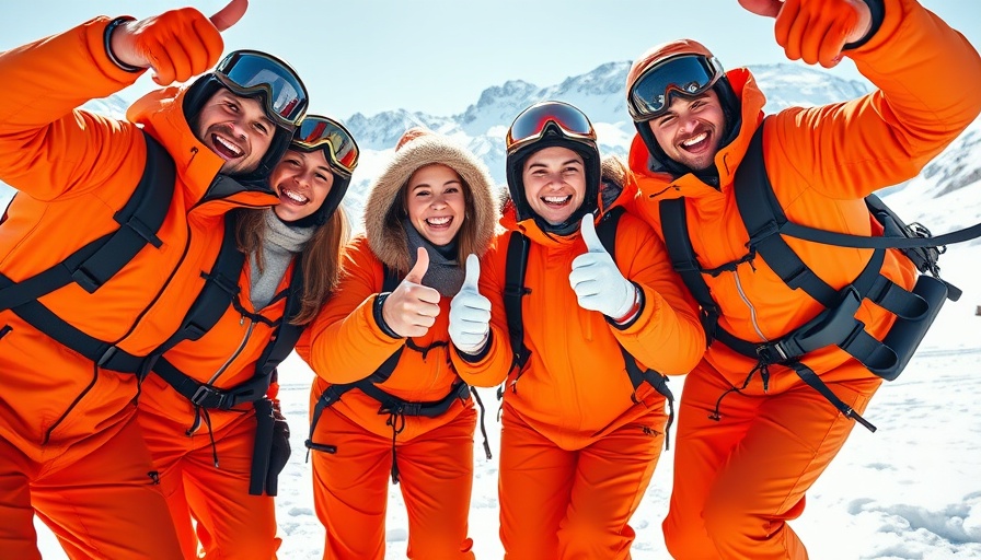 Group enjoying snowy mountain adventure for Mountainhead tech satire review.