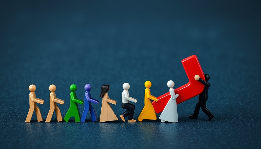 Magnet attracting colorful figures symbolizing business startup funding.