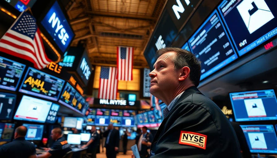US stock market rally challenges in a busy trading floor environment.
