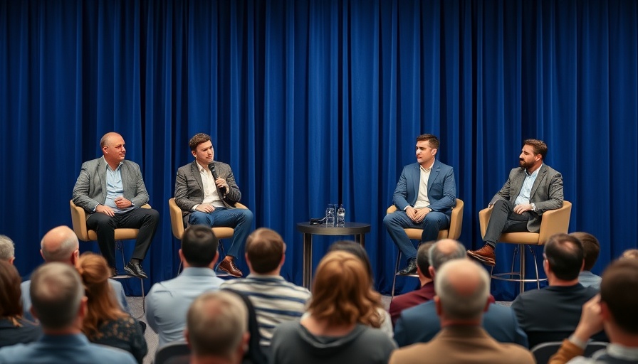 TechCrunch Sessions AI panel discussion with four speakers.