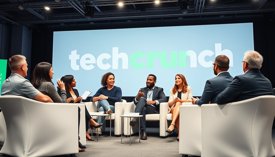 Panel discussion at TechCrunch Sessions: AI event.